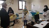 بازديد نوروزي مدير شبكه بهداشت ودرمان شهرستان گرمسار از مركز شهيد صفري